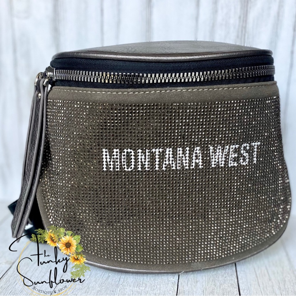 Montana West Bling Crossbody/Belt Bag